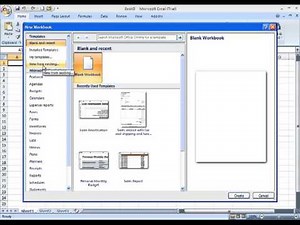 Excel How-To: Creating an Excel Workbook