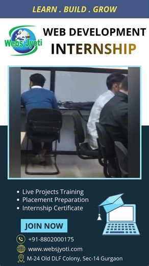 Learn from Real Developers. Build Real Projects. Get Industry-Ready. #shorts #websjyoti #website