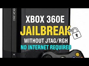 XBOX 360E JAILBREAK WITHOUT JTAG/RGH AND NO INTERNET