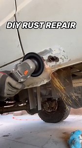 86K views · 244 reactions | Quick easy way to fix rust yourself at home. Remember to treat the rust beneath as well before welding up | Maegan Machine | Facebook