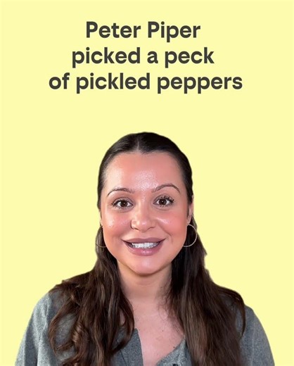 Peter Piper Tongue Twister Challenge 😂 Can You Say It Fast?