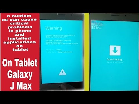 a custom os can cause critical problems in phone and installed applications on Samsung J max tablet
