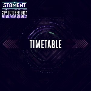 8.4K views · 104 reactions | As we count down the days until our doors open to the world, preparations are heavily underway. We proudly present you the timetable of our new ST8MENT! Are you ready for next week? Grab your tickets at www.st8ment.nl. | ST8MENT | Facebook