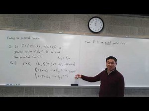 Finding the potential function