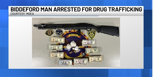 Biddeford man arrested for drug trafficking