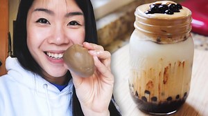 125K views · 324 reactions | I made the wildly popular brown sugar boba milk from scratch! You guys asked for it, so here it is, my homemade brown sugar boba and brown sugar boba milk recipe. This should make enough for about two drinks, or if you want to go all out like I did... Just enough for one, haha. | Tasty | Facebook
