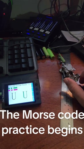 this hamcube trainer is great #hamradio #amateurradio #hamradiooperator #morsecode #hamcube