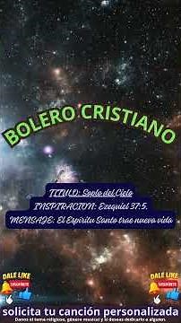Espíritu Santo Renueva Mi Vida | Bolero Cristiano