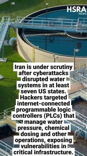 US Water Systems Hacked in 7 States | Is Iran Behind the Cyberattacks? #shorts #breakingnews #iran