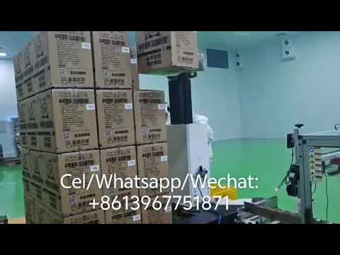 Intelligent plastic cup packing machine and auto case machine fully automatic line #automation