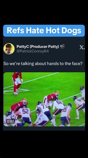 Cris Collinsworth sounded off his rocker tonight. Someone explain how the refs miss this hands to the face every single time the Chicago Bears have momentum. The Monsters of the Midway are out here fighting for their lives while the officiating is on another planet. Is the NFL script even real at this point? Bear Down #nfl #dabears🐻 #chicago #windycity #football