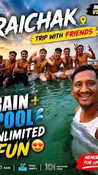 365 Days Challenge | Raichak Trip with Friends | #minivlog #dailyvlog #vlog
