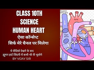CLASS 10TH SCIENCE HUMAN CIRCULATORY SYSTEM VERY EASY BY VIJAY SIR