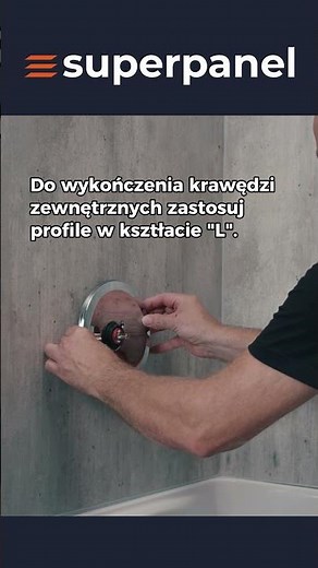 🚿 Montaż kabiny prysznicowej z panelami ściennymi Fibo krok 9: przygotowanie do montażu baterii