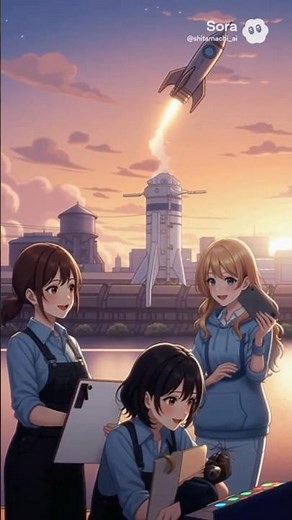 【Sora2キャラカメオ機能で制作】「下町AIロケット」アニメOP映像【AIアニメ/中小企業DX】 #sora2 #ai生成動画 #キャラカメオ #無料
