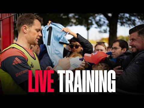 FC Bayern Open Training at Säbener Straße!