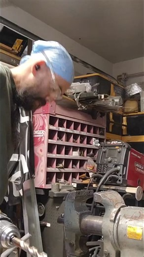 Drilling the pilot hole #cocothewelder #cococustoms #fblifestyle | Coco Customs