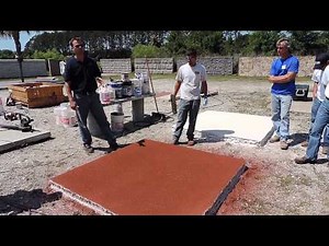 Texture Crete Application April 2014