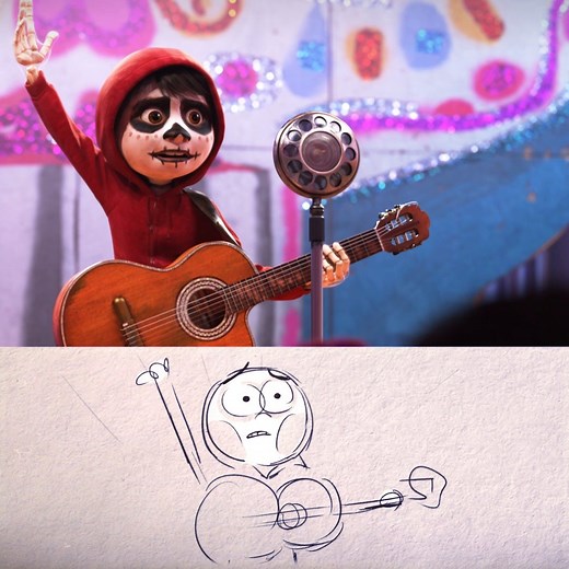 1.1M views · 38K reactions | Seize your moment with this sweet side-by-side!  | Pixar | Facebook