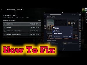 Fix Battlefield Install Multiplayer Error | Multiplayer Not Installed Problem Solved | Missed Files