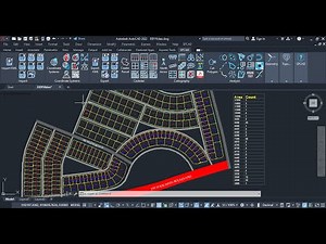 Parcel Planning and Labelling in CAD Environment