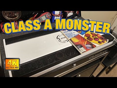 Adcom GFA 4404 Amp Dyno and Sound Demo [4K]