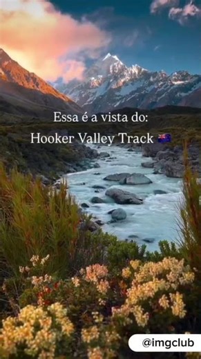 Hooker Valley Track, Nova Zelândia
