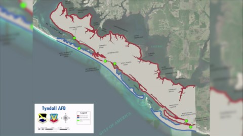 Maritime restricted area activated at Tyndall Air Force Base