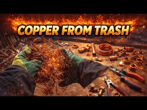 Turning Scrap Into Treasure — Sorting Motors & Aluminum from the Dump