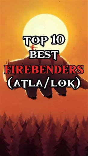 The 10 Most Powerful Firebenders Ever #avatar #avatarthelastairbender #legendofkorra #firebender