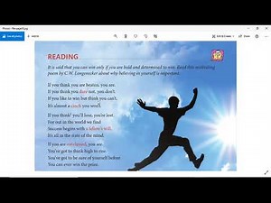 The Victor Poem English Class 5 | Reading with accent