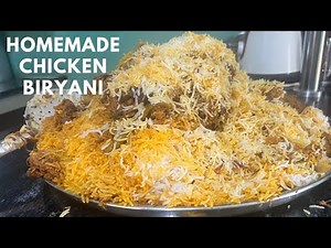Homemade Biryani Recipe | घर पर बनी बिरयानी रेसिपी | Chicken Biryani Recipe | Dum Biryani Recipe