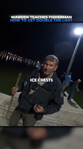 Warden TEACHES Fisherman how to get DOUBLE the LIMIT