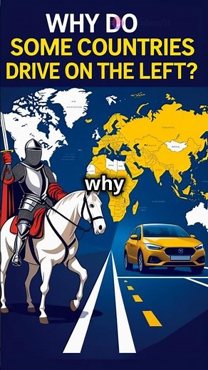 🚗 Why Do Some Countries Drive on the Left? | Uncover the History Behind Left-Side Driving 🌍