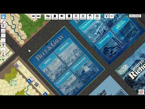 Tabletop simulator running on Steam