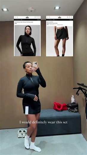 First time Alo & won’t be the last 😍✨ #alo #gymfit #gymoutfit Which set is your favorite?