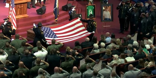 RAW: Funeral service for fallen Officer Matthew Hare