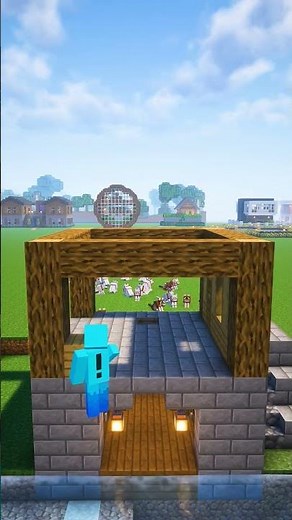 Easy Fisherman House Building in Minecraft 🏡🏠 #minecraft