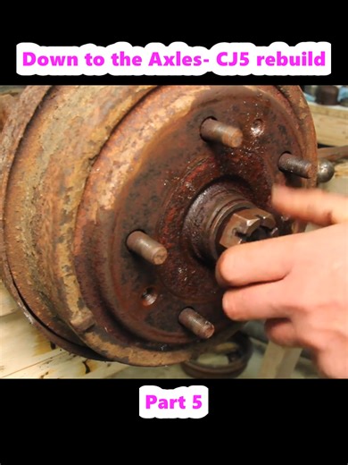Down to the Axles- CJ5 rebuild (5)