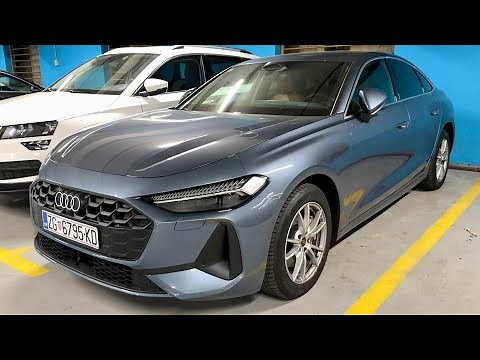 New AUDI A5 2025 - walkaround & details (TFSI, HORIZON Blue color)