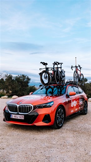 Lotto-Intermarché | Our race HQ on wheels. 🫡🤝 Powered by @bmwjuma, supporting our team across every race with precision and performance. Video:... | Instagram