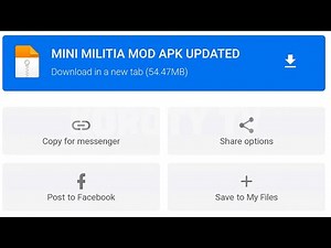 Mini Militia Mod Menu v5.5.2 For Android 2024 Download Doodle Army 2 Hack Version Full Unlocked