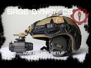NVG Helmet Setup