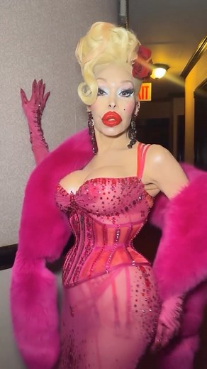 Amanda Lepore on Instagram: "Thank you everyone for all the Birthday love ❤️ see you on the dance floor 💋💋💋 @battlehymnparty @ladyfag Hair by @privatepractice.nyc @harliquin_"