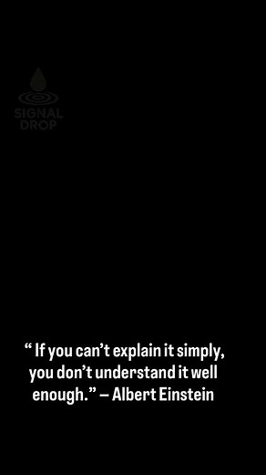 Signal Drop: Igniting New Thought DESCRIPTION: This Signal Drop explains the real mission behind the series: sparking new thought, shifting perception, and delivering complex ideas with clarity and clean citations — grounded in Einstein’s principle that true understanding is simple. CITATIONS: 1. Einstein — simplicity as a measure of mastery (attributed). 2. Fischhoff, B. (2013). The sciences of science communication. 3. Illingworth, S. (2017). Delivering effective science communication. 4. Feyn