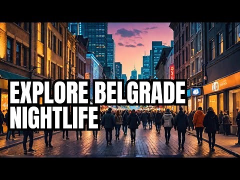 Nightlife Belgrade, Serbia