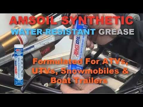 AMSOIL Synthetic Water-Resistant Grease For Wet-Duty Performance