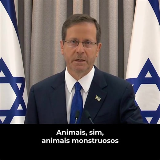 O Presidente de Israel, Isaac Herzog, se pronunciou acerca da situação de guerra na qual Israel se encontra. "Este ato atroz, que começou no meio do Shabat e de uma festa judaica, cruzando a fronteira para perpetrar o ataque, é um pecado imperdoável. Um pecado que foi liderado não apenas por uma organização terrorista assassina, mas também por um eixo do mal com base no Irã. Deixamos claro: estaremos aqui PARA SEMPRE. Na nossa terra, no nosso país." Trecho das declarações do Presidente de Israel