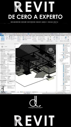 MODELOS ESTRUCTURALES CON REVIT #revit #structure #planosarquitectonicos #3d #archdaily
