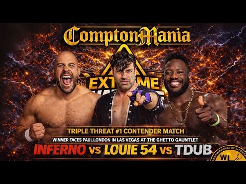 Inferno SNAPS Before the Match?! 🔥 Louie 54 Attacked TWICE | Extreme Wattage FULL MATCH